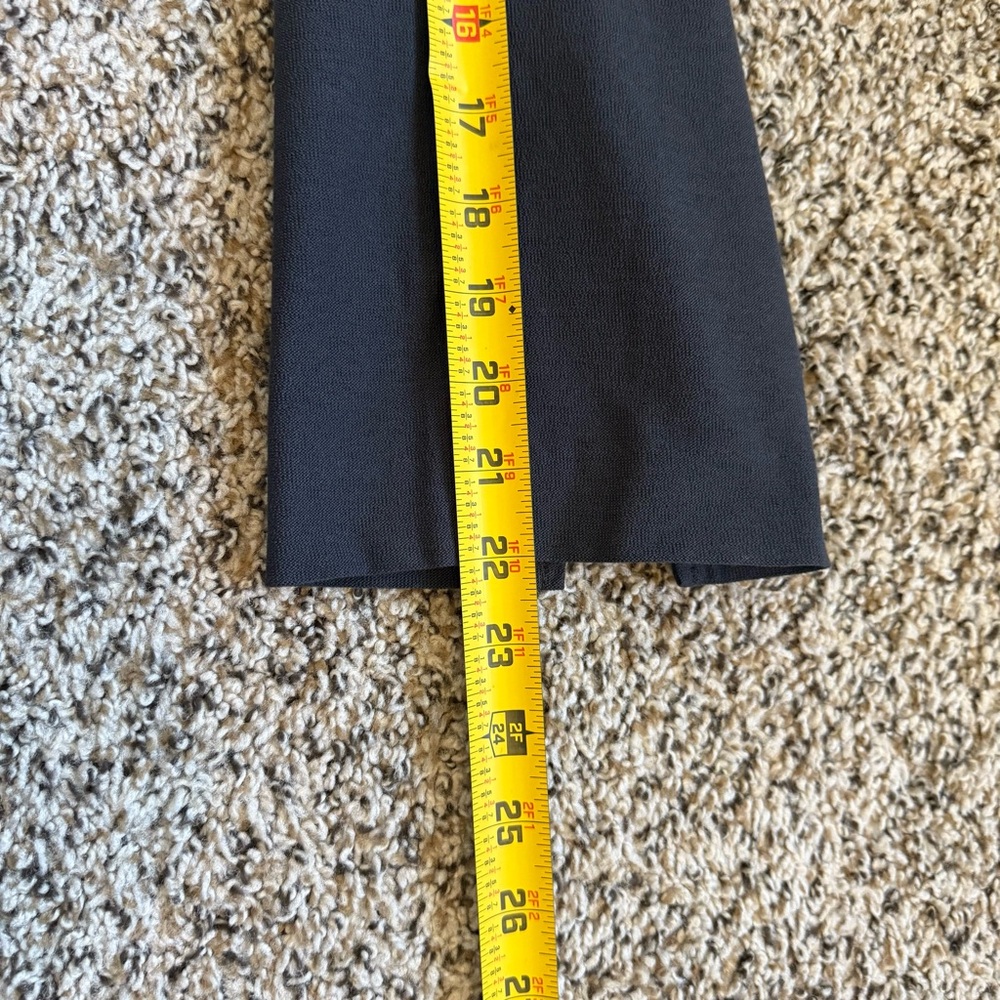 Eileen Fisher Gray High Rise Crop Trouser Pants Business Casual Womens Size XS - Picture 6 of 11